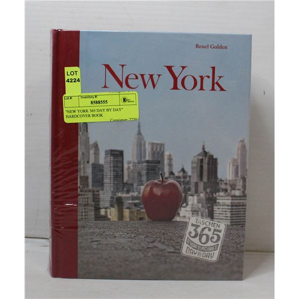  NEW YORK 365 DAY BY DAY  HARDCOVER BOOK