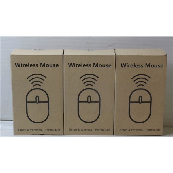 3 PACKAGES WIRELESS MOUSE