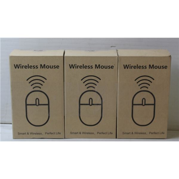 3 PACKAGES WIRELESS MOUSE