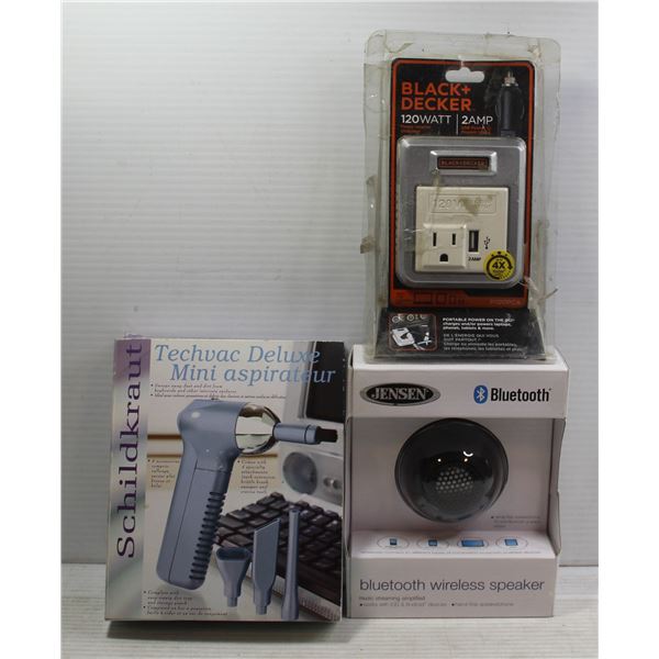 SEALED ITEMS JENSEN BLUETOOTH