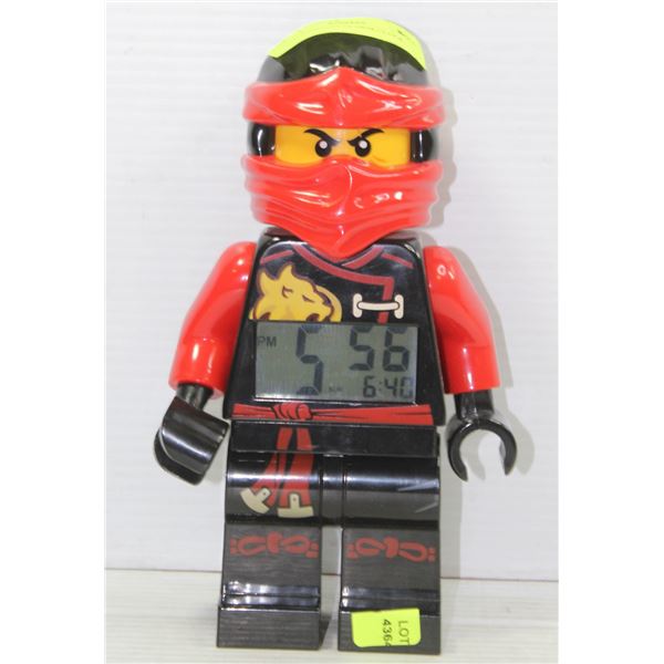 LEGO NINJAGO ALARM CLOCK