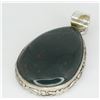 #38-NATURAL BLOODSTONE PENDANT