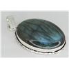 Image 1 : #10-NATURAL FIRE LABRADORITE PENDENT