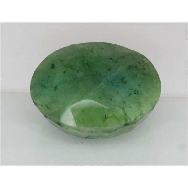 #156-GREEN EMERALD GEMSTONE 80.05ct