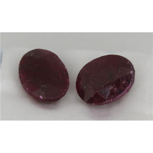 #163-RED RUBY GEMSTONES 20.90ct