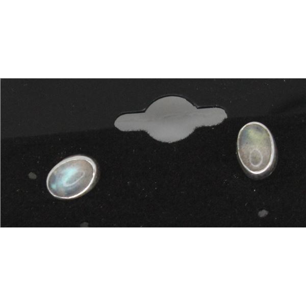 #282-NATURAL MOONSTONE STUD EARRINGS