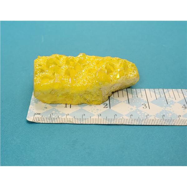 25)  NATURAL YELLOW CITRINE QUARTZ MINERAL SPECIME