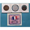 Image 1 : 16)  LOT OF 3 FRENCH COINS, 5 CENTIMES 1862,