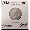 23)  CANADIAN 1932 KING GEORGE 5 CENT COIN