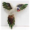 VINTAGE LARGE BIRD BROOCH