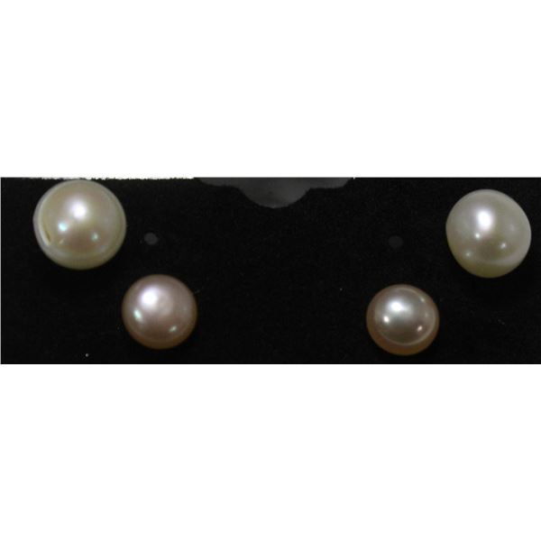 #23-FRESH WATER PEARL STUD EARRINGS