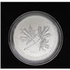 Image 1 : .9999 FINE SILVER 1/2OZ MAPLE LEAF IN BOX