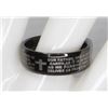 "LORDS PRAYER" MENS RING SIZE 11