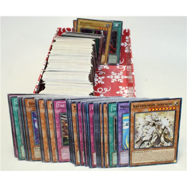 BOX OF YU-GI-OH CARDS INCLUDING RARES ESTATE