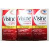 Image 1 : 3 PACK VISINE FOR RED EYE 15ML SIZE EYE DROPS.