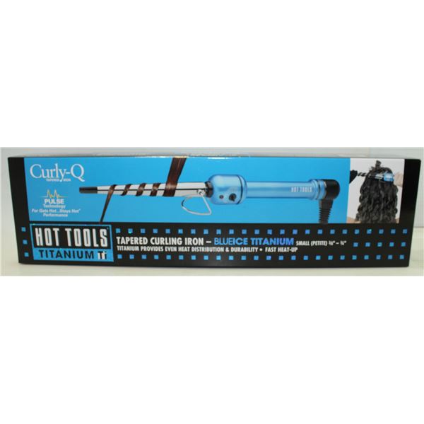 HOT TOOLS SMALL 3/8" - 3/4" TAPERED CURLING IRON