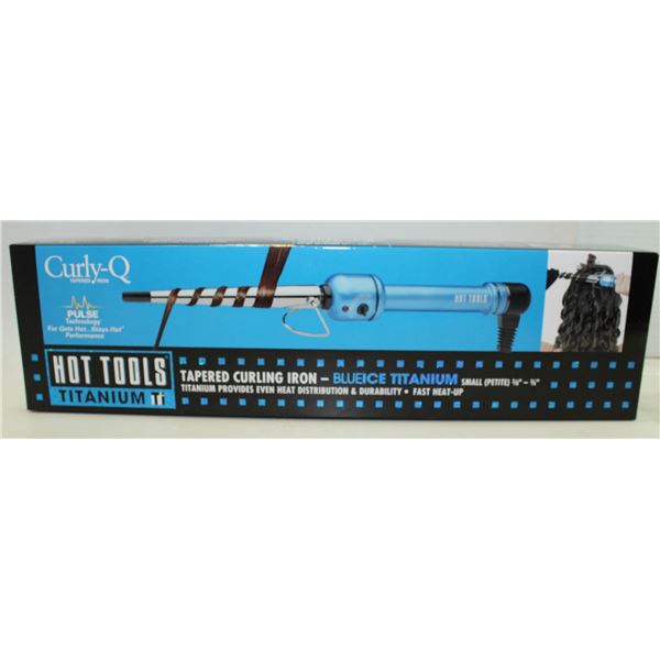 HOT TOOLS SMALL 3/8" - 3/4" TAPERED CURLING IRON