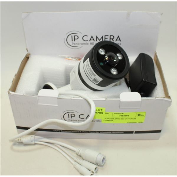 IP PANORAMIC HD OUTDOOR CAMERA.