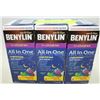 Image 1 : 3 PACK BENYLIN ALL IN ONE WITH FEVER RELIEF APPLE