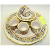 Image 1 : FLAT LOT W/ 4 CUPS + SAUCERS + PLATTER MERIDLANA I