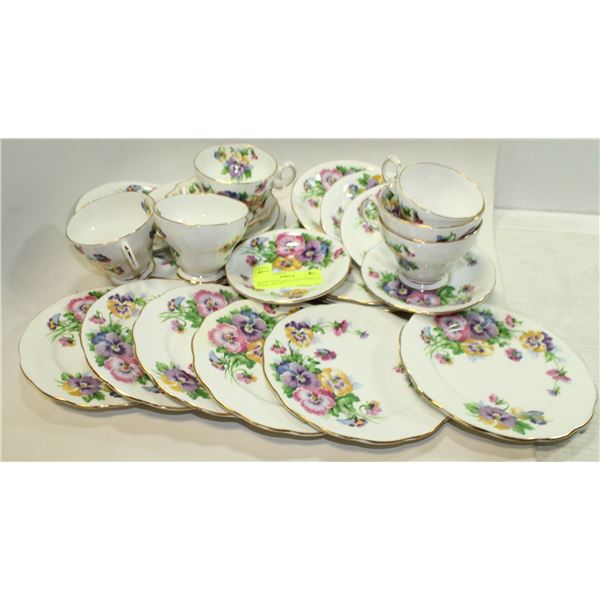 QUEEN ANNE BONE CHINA VARIOUS SPRING MELODY