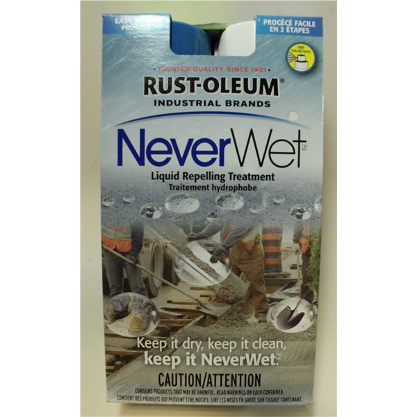 RUST-OLEUM NEVER WET LIQUID REPELLING TREATMENT