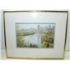 Image 1 : EDMONTON 1991 FRAMED MATTED