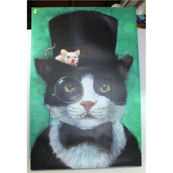 MOUSE IN THE CAT'S HAT CANVAS