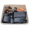 Image 1 : CAMERA LENS SHADES, FILTERS, STORAGE BAGS- BOX