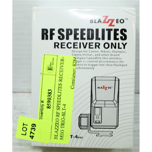 BLAZZEO RF SPEEDLITES RECEIVER- MEG TRIG-SLT-4