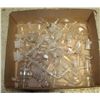 Image 1 : BOX OF LABORATORY GLASS BEAKERS + MORE