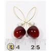 Image 1 : NEW FAUX CHERRY EARRINGS