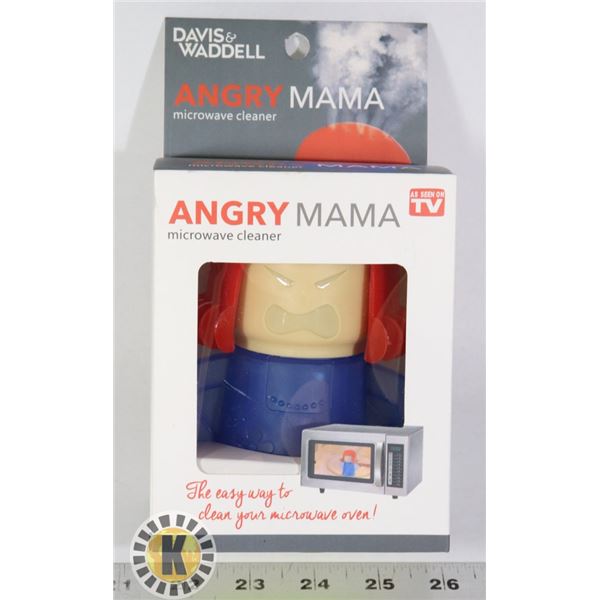 NEW ANGRY MAMA MICROWAVE CLEANER