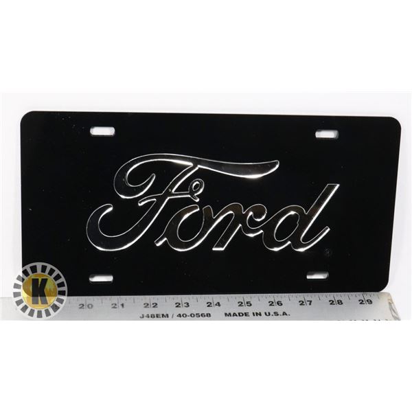 NEW OFFICIAL LICENSED FORD FRONT PLATE