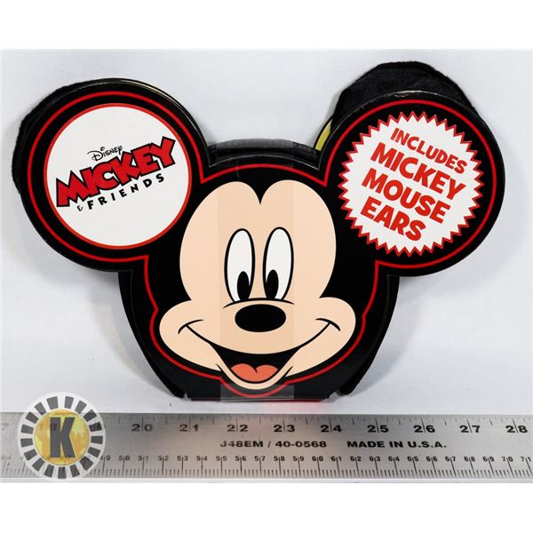 NEW DISNEY MICKEY MOUSE SHAPED BOOK WITH