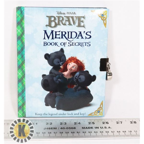 NEW DISNEY-PIXAR BRAVE: MÉRIDA'S BOOK OF SECRETS