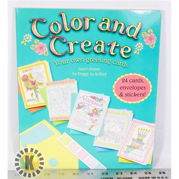 NEW COLOR AND CREATE YOUR OWN GREETING CARDS