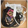 Image 1 : BOX OF EXTENSION CORDS INCL. WOODS (-50C RATED