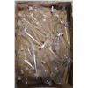 Image 1 : BOX OF LABORATORY GLASS BEAKERS + MORE