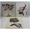 LOT OF 3 JAPANESE ART PIECES