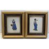 Image 1 : VINTAGE 2 PETITE POINT ART APPROX 5" X 7"