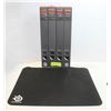 Image 1 : 4 STEEL SERIES QCK + GAMING MOUSE PADS