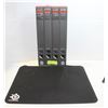 Image 1 : 4 STEEL SERIES QCK + GAMING MOUSE PADS