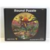 Image 1 : 1000PC ROUND PUZZLE DINOSAURS BLAZING WITH COLOURS