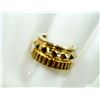 WATERFORD GOLD REBEL RING SIZE 6.5