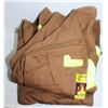 Image 1 : 2 SIZE 46R FIRE RESISTANT CARHARTT COVERALLS BROWN