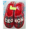 Image 1 : 2 PAIR CEO MOM SLIPPERS SIZE 9-10 WOMEN'S