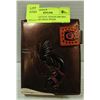 Image 1 : SHAMAN MYSTIC DESIGN BROWN WALLET BY SHAG WEAR