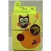 Image 1 : BABY OWL DESIGN YELLOW WALLET BY SHAG WEAR