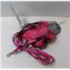 Image 1 : NEW 2 DOG HARNESS, 2 LEASH  PINK 13-17" CHEST